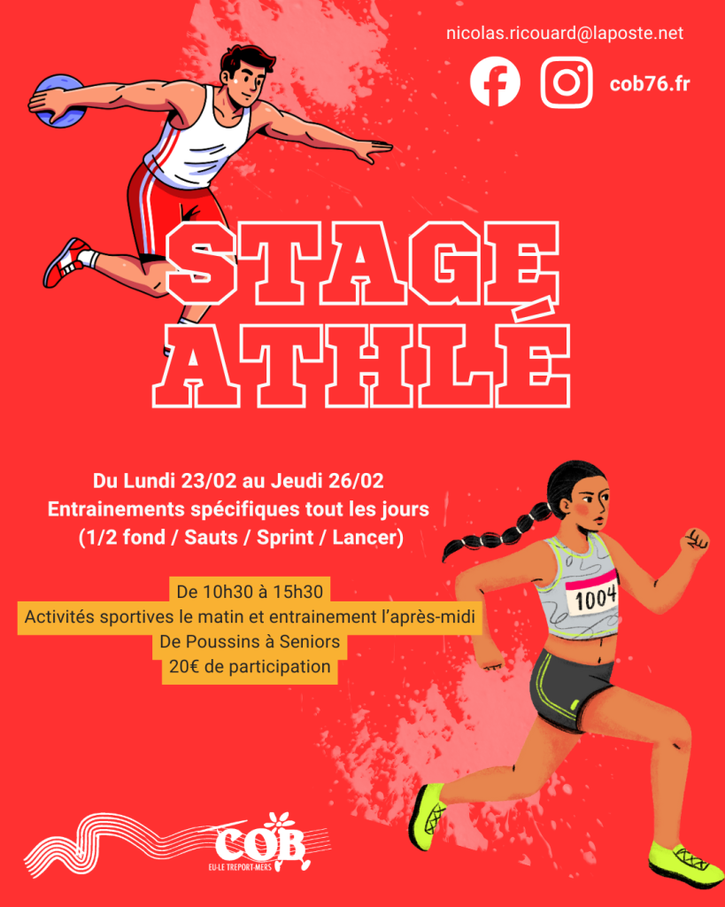 Stage Athlé 🏃‍♂️
