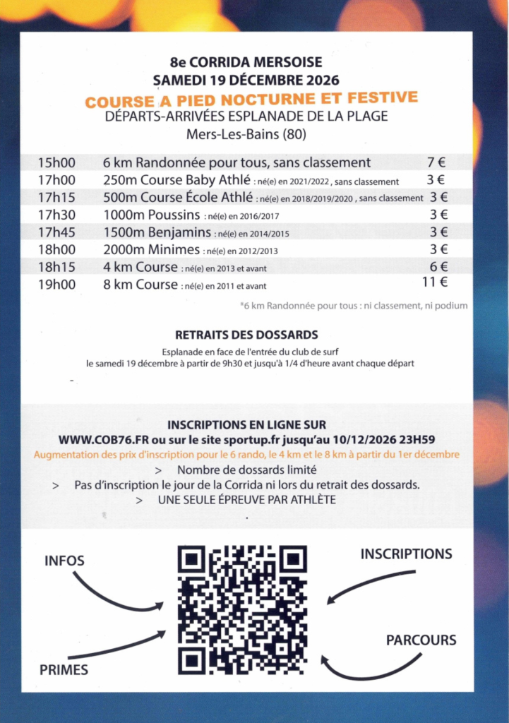 🐮 CORRIDA MERSOISE 2026 🎄